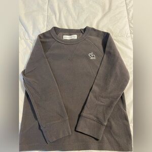 Abercrombie Kids Ribbed Gray Sweater